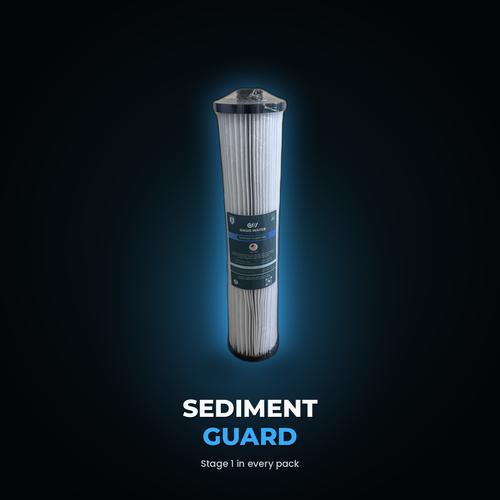 Stage 1 sediment cartridge