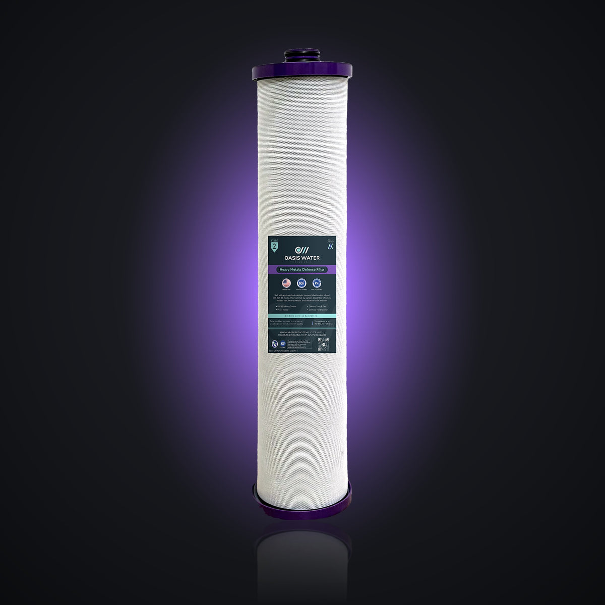 Nexxus Heavy Metals Defense replacement filter cartridge