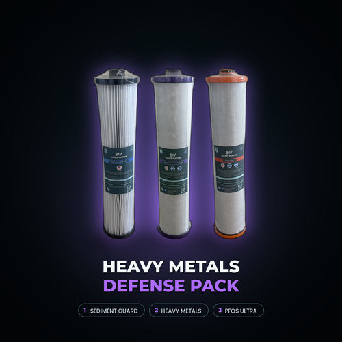 Heavy Metals Defense Pack - three-stage filter set